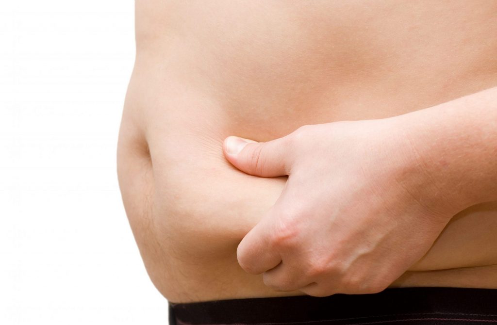 liposucción abdominal para eliminar grasa localizada